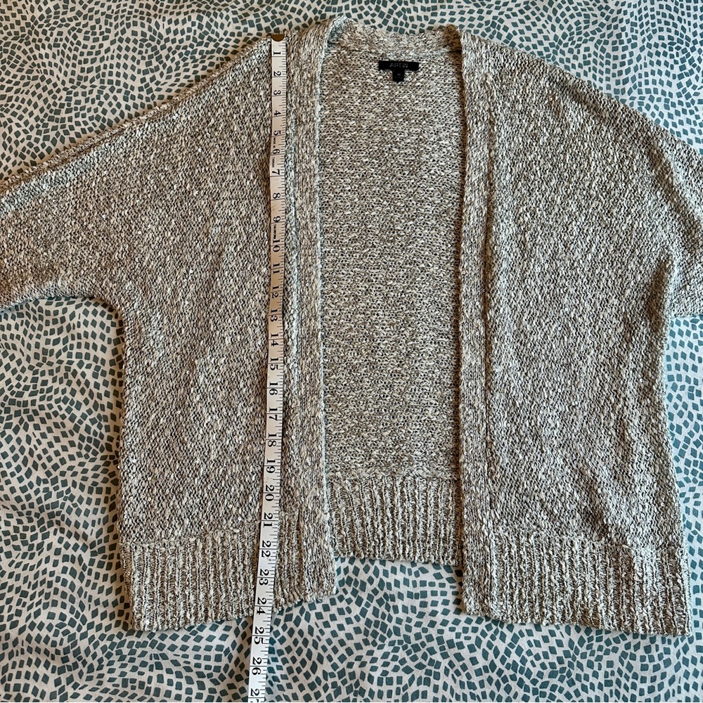 Apt. 9 | Sparkly Gray Cardigan Sweater - Picture 7 of 12